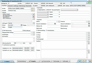 IKOffice LivingERP - Auftragsformular 