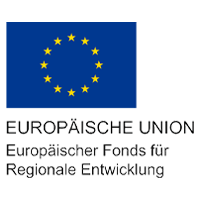 Logo Förderprojekt "EFRE - Europäische Union - Europäischer Fonds für Regionale Entwicklung"