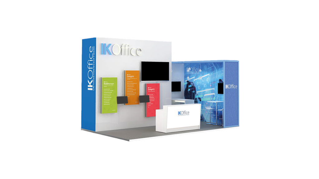 Ansicht Messestand der IKOffice GmbH