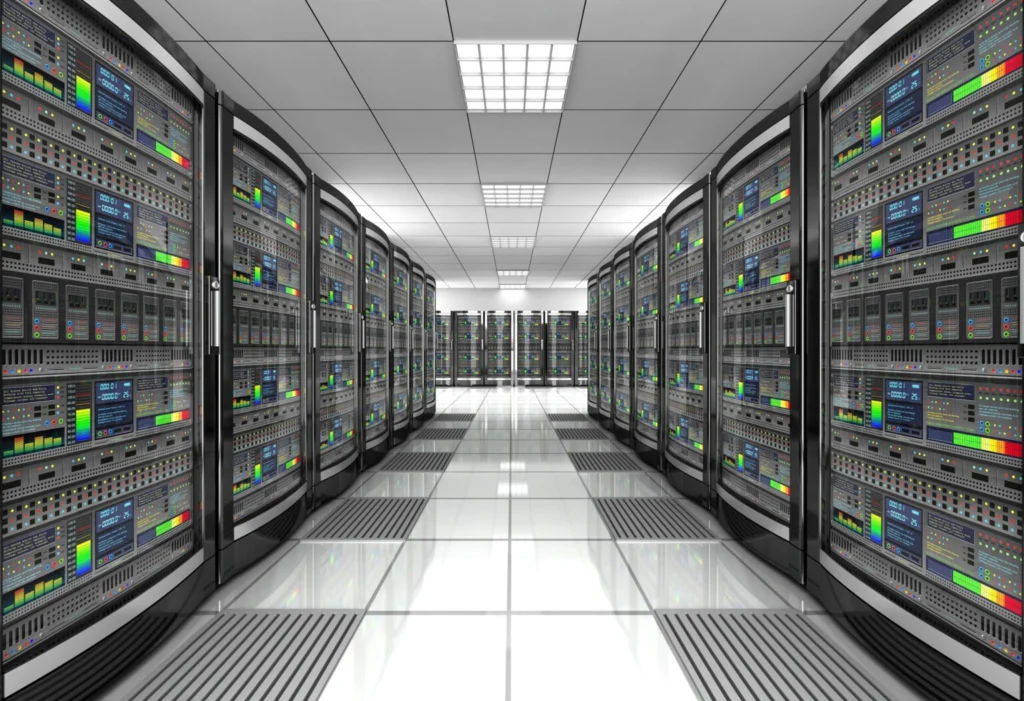 Abbildung einer Serverzentrale